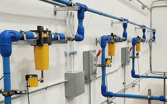 TCS Compressed air installation-transparency and excellence